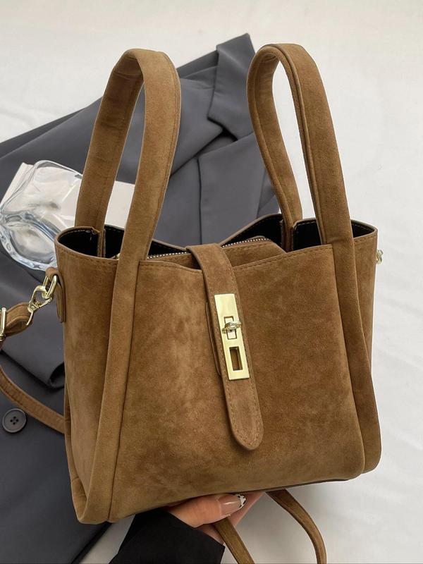 KING - Elegante bolso de mano de estilo retro para mujer