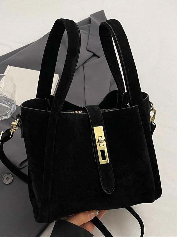 KING - Elegante bolso de mano de estilo retro para mujer