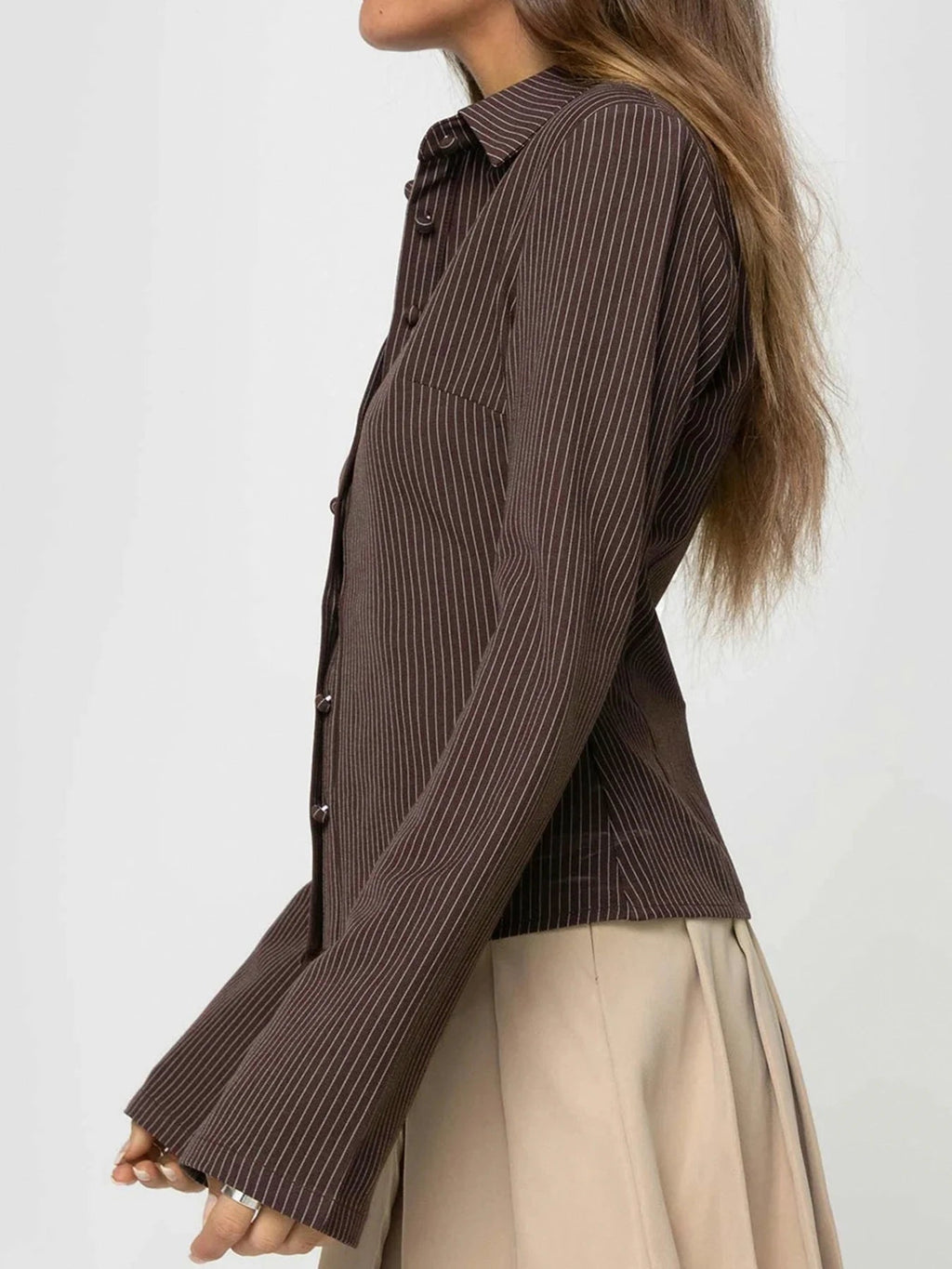 Arena - Blusa elegante con botones